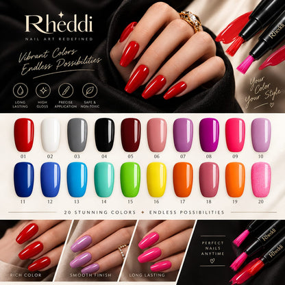 20 colors, infinite looks.